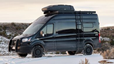 Minimalist van life tech
