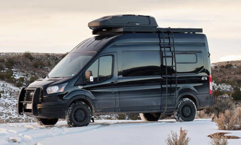 Minimalist van life tech